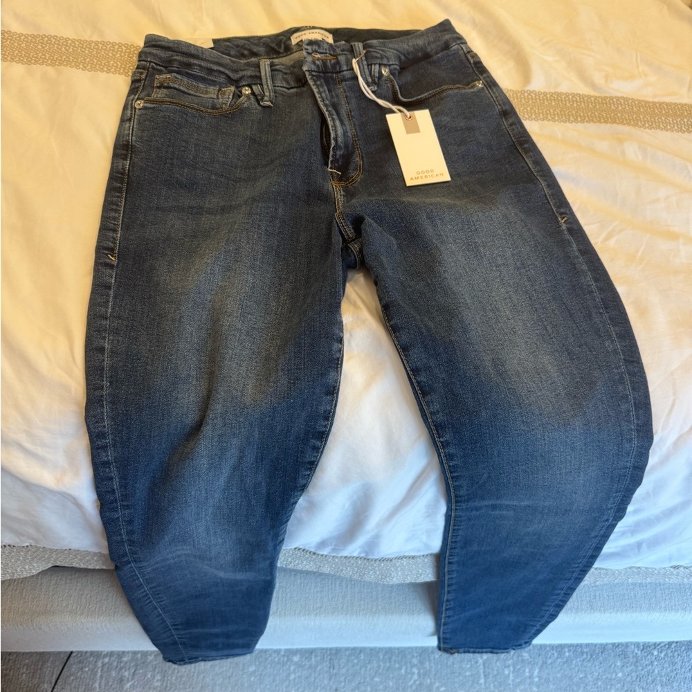 Good American Medium Blue Denim Jeans